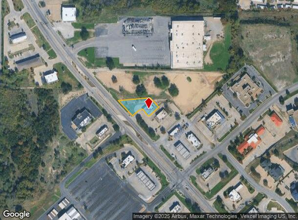  1827 S Main St, Weatherford, TX Parcel Map