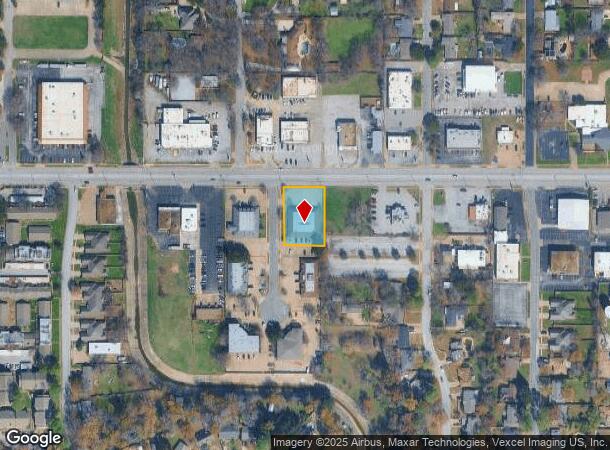  1244 Southridge Ct, Hurst, TX Parcel Map