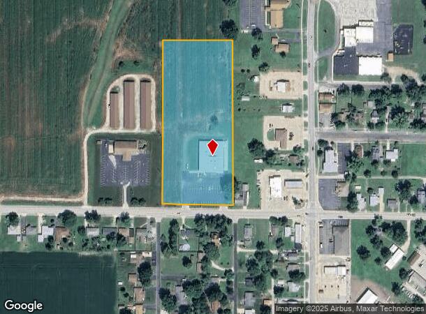 315 W Center St, Brighton, IL Parcel Map