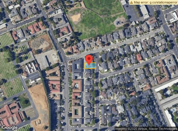  184 Roxbury St, Santa Clara, CA Parcel Map