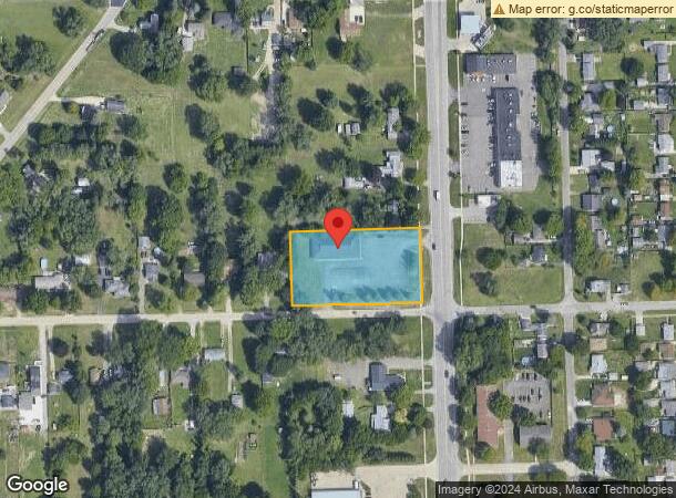  9340 Wayne Rd, Romulus, MI Parcel Map