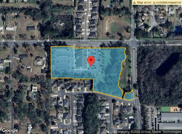  1804 Wagon Wheel Cir W, Tallahassee, FL Parcel Map