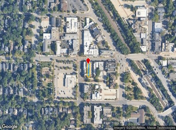  814 Elm St, Winnetka, IL Parcel Map