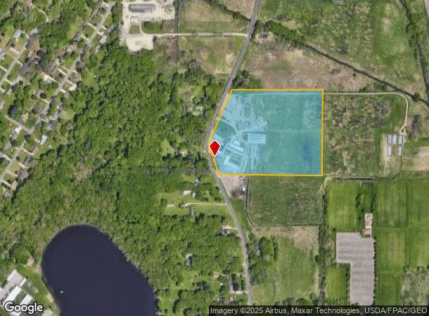  1015 White Pond Dr, Akron, OH Parcel Map