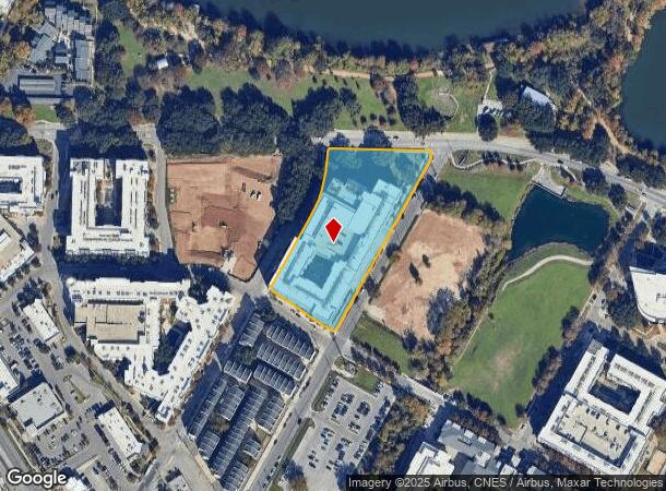 1115 Town Creek Dr, Austin, TX Parcel Map