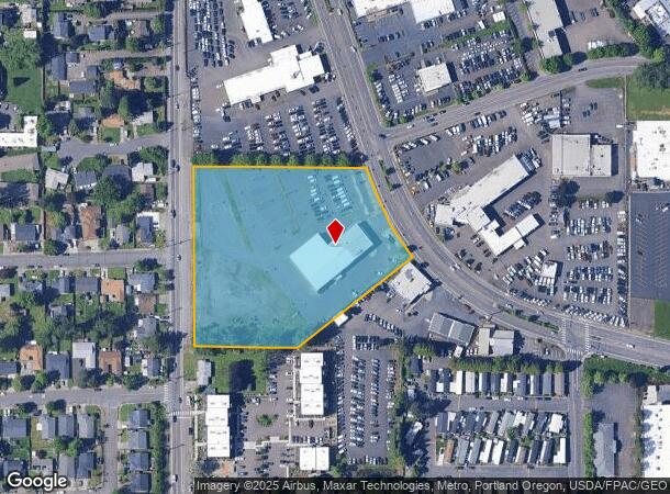 1990 E Powell Blvd, Gresham, OR Parcel Map
