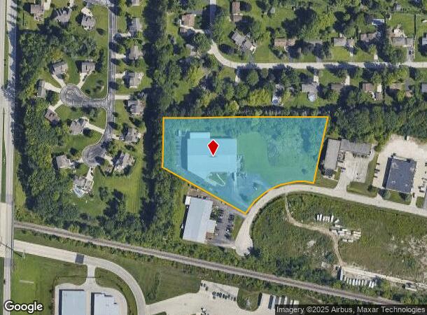 N60w15288 Bobolink Ave, Menomonee Falls, WI Parcel Map