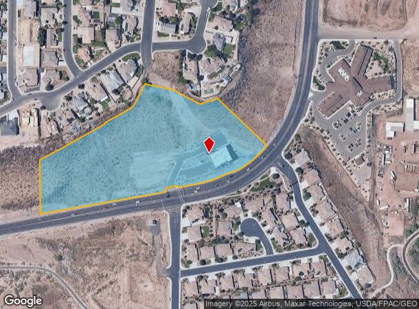 1841 E Riverside Dr, Saint George, UT Parcel Map