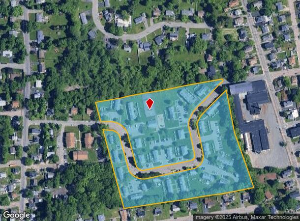 152 Arthur Paquin Way, Brockton, MA Parcel Map