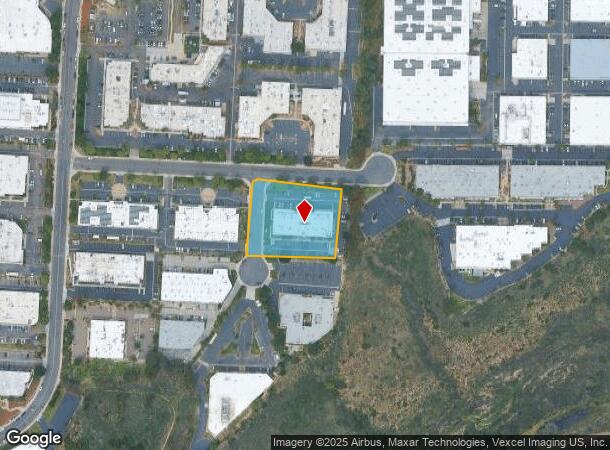  6725 Mesa Ridge Rd, San Diego, CA Parcel Map