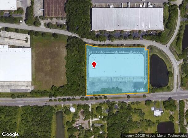  7780 Westside Industrial Dr, Jacksonville, FL Parcel Map