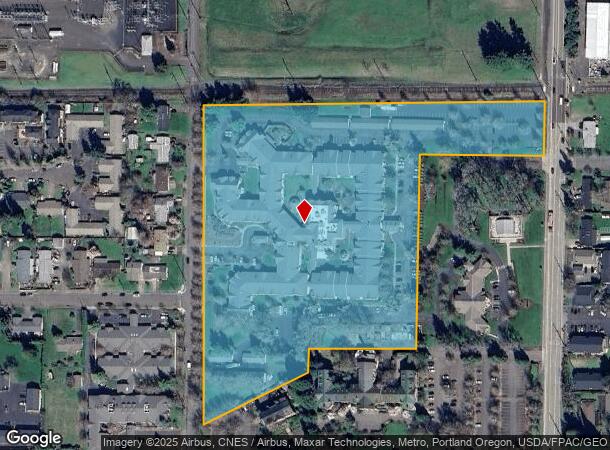  2221 Oak St, Forest Grove, OR Parcel Map