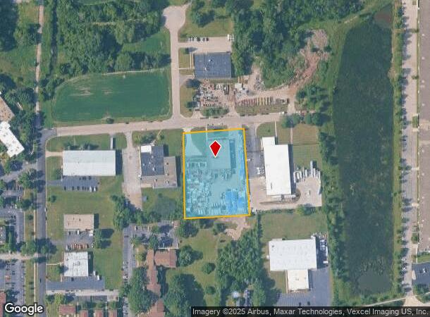  1771 Mallette Rd, Aurora, IL Parcel Map