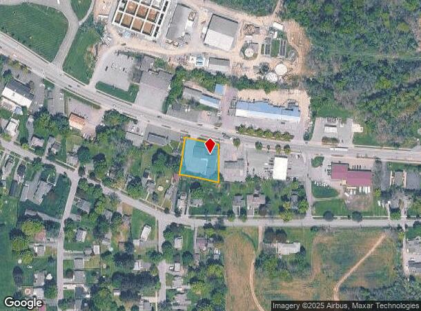  628 E Main St, Palmyra, NY Parcel Map