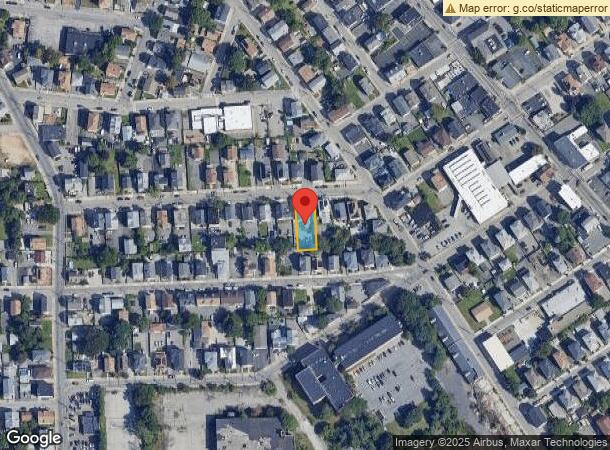  14 Parker St, Central Falls, RI Parcel Map