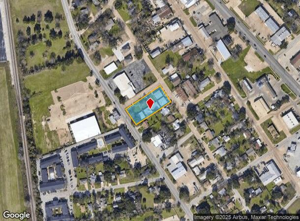  1601 S College Ave, Bryan, TX Parcel Map