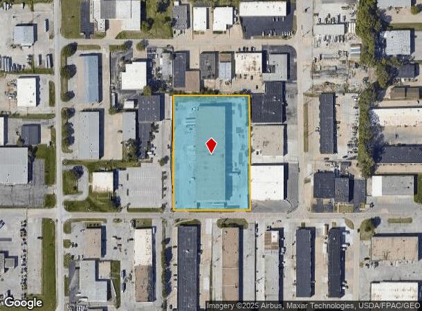  8922 J St, Omaha, NE Parcel Map