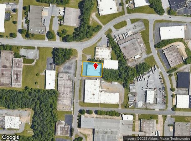  2407 Schirra Pl, High Point, NC Parcel Map