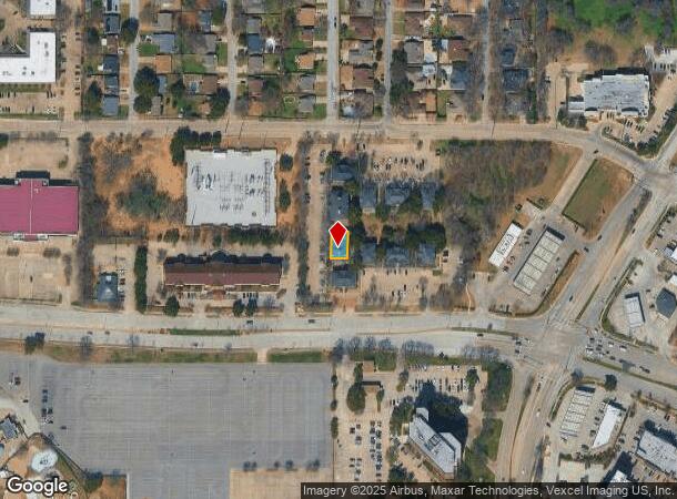  2003 E Lamar Blvd, Arlington, TX Parcel Map