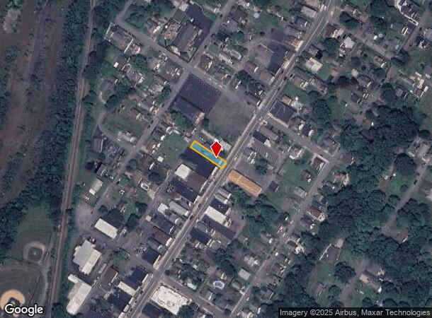 743 Main St, Avoca, PA Parcel Map