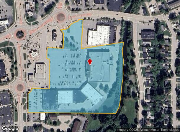 828 W Fox Point Plz, Neenah, WI Parcel Map