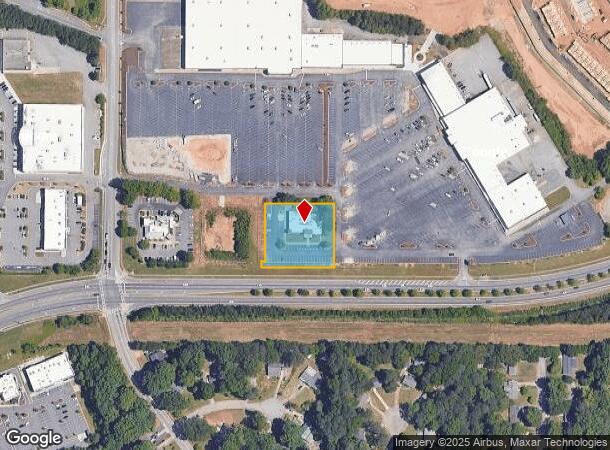 1345 E West Connector, Austell, GA Parcel Map