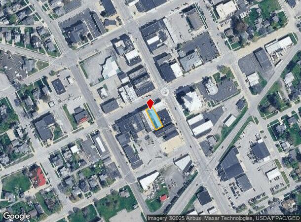  107 W Washington St, Napoleon, OH Parcel Map