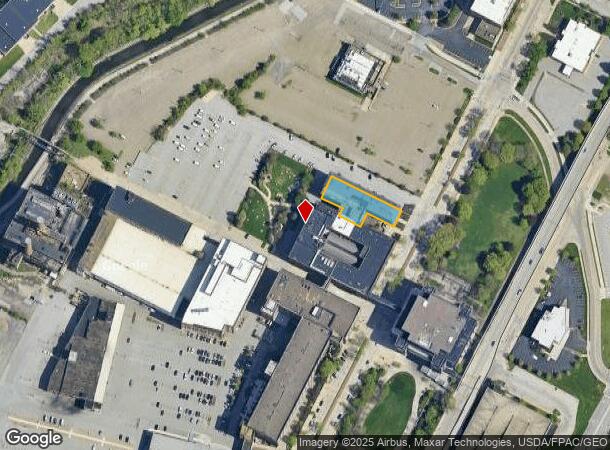  520 S Main St, Akron, OH Parcel Map