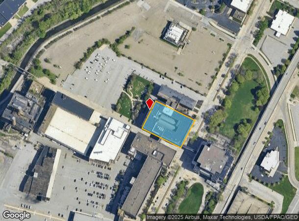  520 S Main St, Akron, OH Parcel Map