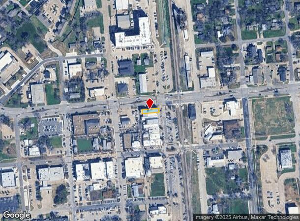 109 W Renfro St, Burleson, TX Parcel Map