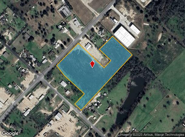 3710 Tabor Rd, Bryan, TX Parcel Map