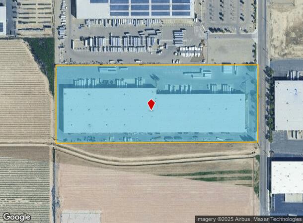 3243 S East Ave, Fresno, CA Parcel Map