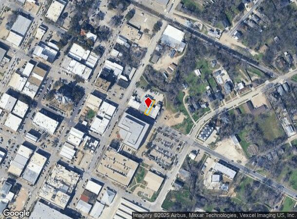  213 E Main St, Waxahachie, TX Parcel Map