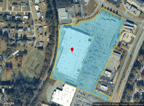 5560 Mcclellan Blvd, Anniston, AL Parcel Map