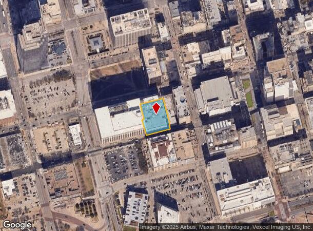 1201 Jackson St, Dallas, TX Parcel Map