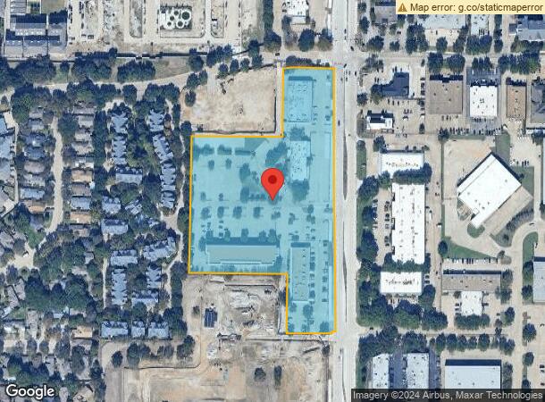  14831 Midway Rd, Addison, TX Parcel Map