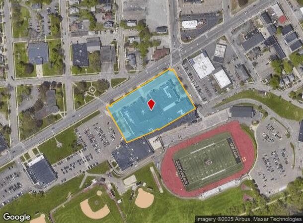 1200 E Main St, Endicott, NY Parcel Map