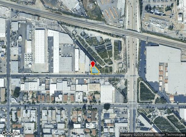 11739 Vose St, North Hollywood, CA Parcel Map