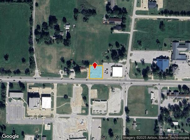 164 W Henri De Tonti Blvd, Tontitown, AR Parcel Map