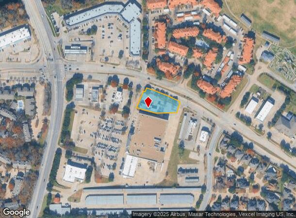 1060 Ne Green Oaks Blvd, Arlington, TX Parcel Map