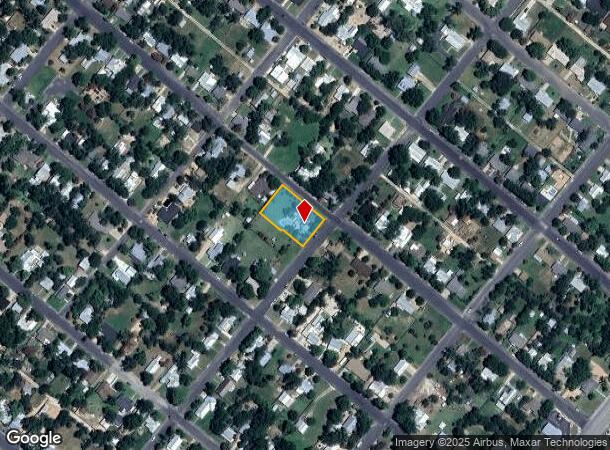 908 N Crockett St, Fredericksburg, TX Parcel Map