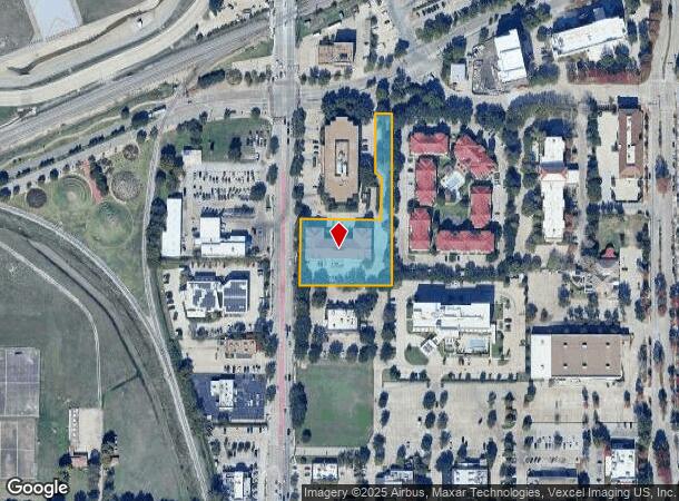  15200 Addison Rd, Addison, TX Parcel Map