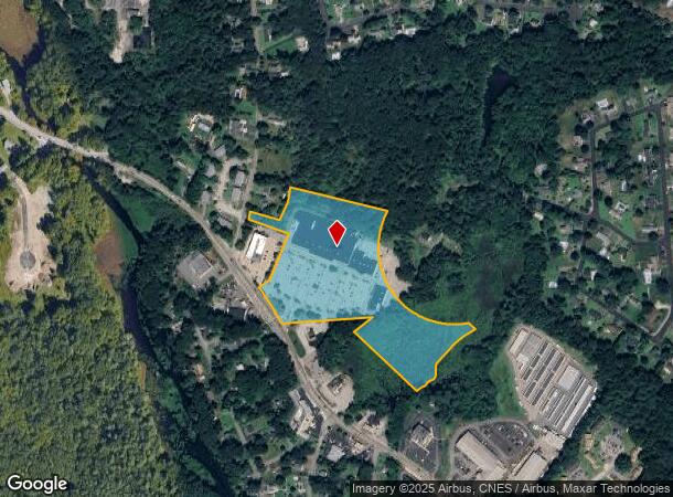  100 Worcester St, North Grafton, MA Parcel Map
