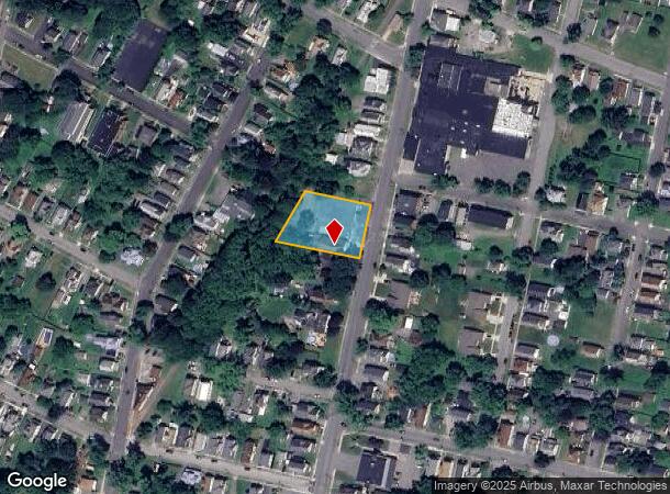  309 N Perry St, Johnstown, NY Parcel Map