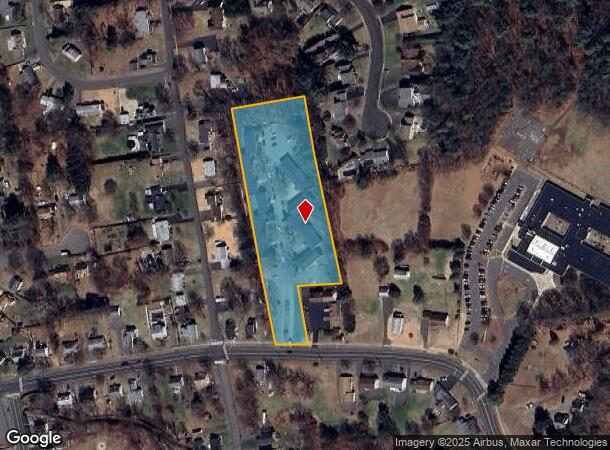 160 W Washington St, Bristol, CT Parcel Map