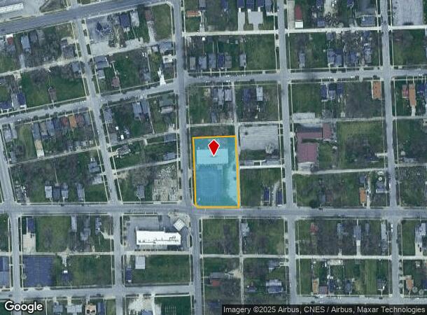  705 E Lewis St, Fort Wayne, IN Parcel Map