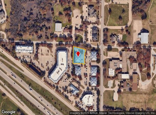 1170 N Carroll Ave, Southlake, TX Parcel Map