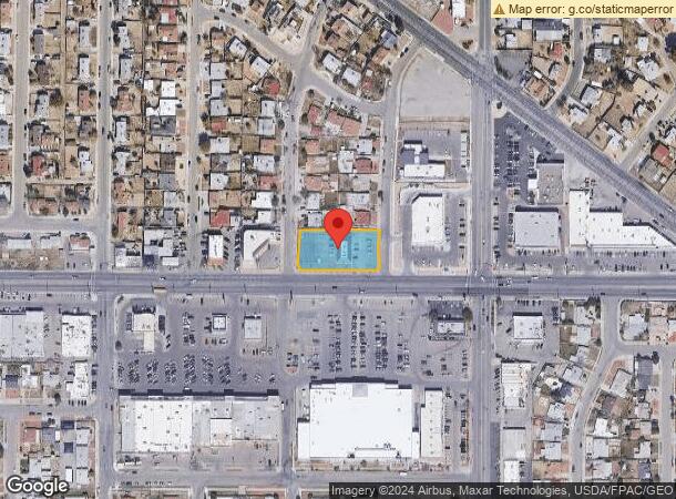  5201 Montana Ave, El Paso, TX Parcel Map