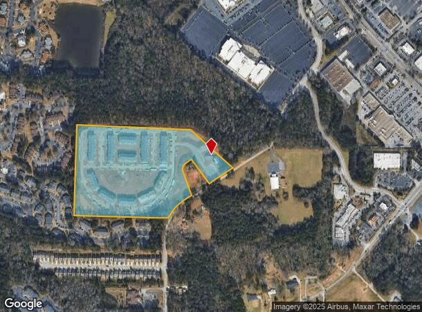 7147 Mount Zion Cir, Morrow, GA Parcel Map