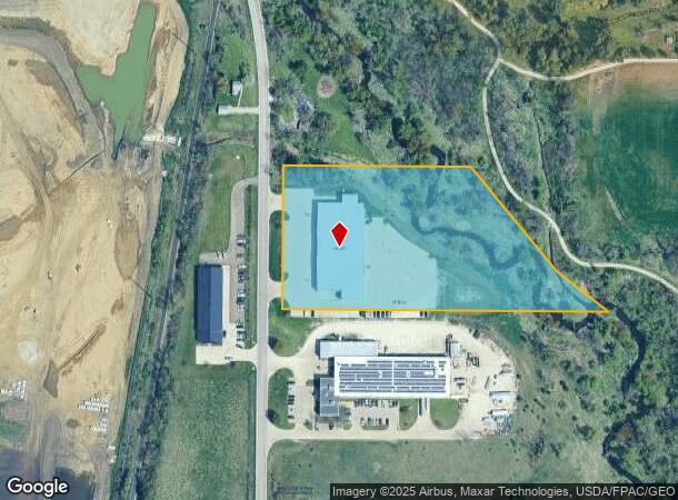 3055 Robins Rd, Hiawatha, IA Parcel Map